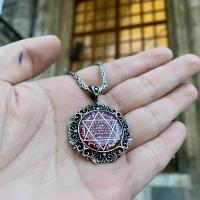 Gümüş Davut Yıldızı Süleyman Mührü Erkek Gümüş Kral Kolye Takı