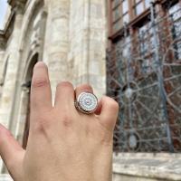 Gümüş Tasarım 35 Besmele dua Yazılı Trend Erkek Yüzük Takı