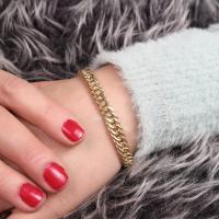 Gümüş Tasarım Sade Taşsız Spor Gurmet Model Trend Bayan Bileklik Takı