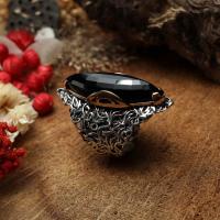 Gümüş tasarım mekik model otantik zirkon taşlı trend bayan yüzük takı