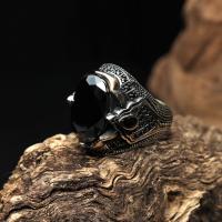 925 ayar Gümüş trend siyah zirkon mikro taş özel işlemeli model erkek yüzük