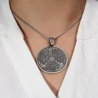 Gümüş Tasarım İhlas Felak Nas Süresi Yazılı Bayan Gümüş Madalyon Kolye Takı