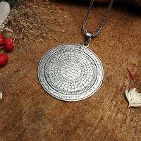 Gümüş özel tasarım Cennetül Esma duası yazılı Bayan madalyon Kolye takı